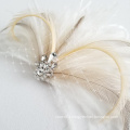 Bridal/Wedding Feather Hairpiece, Bridal Feather Fascinator, Feather Bridal Hairpiece